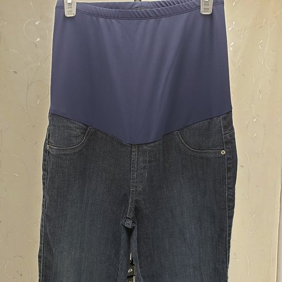 James Jeans Dark Wash Maternity Pants - Picture 1 of 4